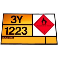 HazChem Adhesive Kerosene Panel
