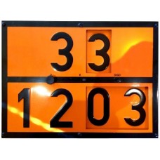 3-In-1 Kemler Tricode Plate